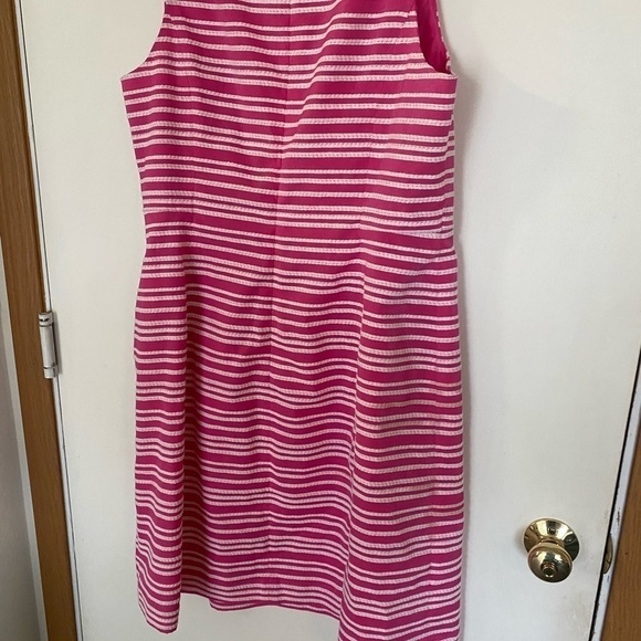 Ladies, size 12, Tommy Hilfiger, pink and white dress - Picture 7 of 7